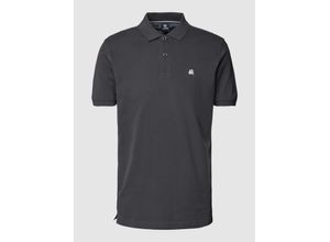 4029015688368 - Poloshirt mit Label-Stitching