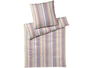 4029058042158 - Bettwäsche ELEGANTE Drive Gr B L 155 cm x 220 cm (1 St) B L 80 cm x 80 cm (1 St) Mako-Batist rot (henna rot) Bettwäsche 155x220 cm angenehmes Hautgefühl