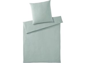 4029058140175 - Bettwäsche ELEGANTE Smooth Gr B L 135 cm x 200 cm (1 St) B L 80 cm x 80 cm (1 St) Musselin grün (mint) Bettwäsche 135x200 cm angenehmes Hautgefühl 4029058140175 - Bettwäsche ELEGANTE Smooth Gr B L 135 cm x 200 cm (1 St) B L 80 cm x 80 cm (1 St) Musselin grün (mint) Bettwäsche 135x200 cm angenehmes Hautgefühl