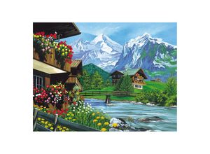 4029059100703 - Malen nach Zahlen mit Acrylfarben Berge 40 x 30 cm