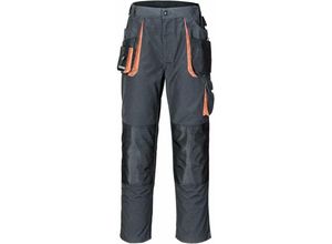 4029148499268 - 3230 fb 6310 Herrenhose Größe 60 dunkelgrau schwarz orange - Terratrend