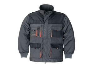 4029148500285 - TERRATREND 3644 FB 6310 Herrenjacke Größe 58 dunkelgrau schwarz orange