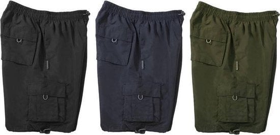 4029148541073 - Shorts mit elastischem Bund schwarz Größe XL