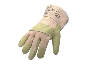 4029201128296 - Asatex Aktiengesellschaft - Handschuhe Top Gr12 gelb Schweinsvollleder en 388 psa ii asatex - gelb