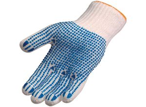 4029201131227 - Asatex Aktiengesellschaft - Handschuhe Gr7 8 weiß blau en 388 psa ii Polyester Baumwolle at