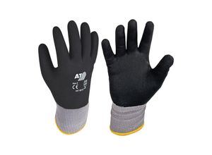 4029201137502 - HIT091V Handschuhe Hit Flex v Gr9 schwarz 3 Faden-Trägergewebe mNitr - Asatex