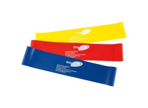 4029215025758 - Dittmann Rubberband Rot Blau Gelb - 3er-Set