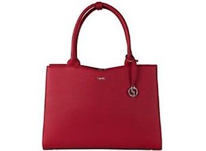 4029276048727 - SOCHA Damen Laptoptasche Straight Line Red 156  Kunstleder Rot 42 x 13 x 315 cm