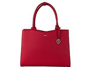 4029276048765 - SOCHA Damen Laptoptasche Cherry Red Midi 133  Kunstleder Rot 36 x 12 x 29 cm