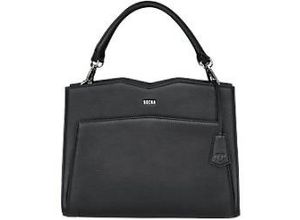 4029276049045 - SOCHA Laptoptasche Diamond Shoulder 14 Zoll Leder Schwarz 39 x 12 x 29 cm