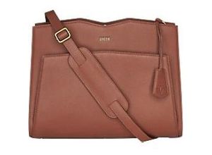 4029276049748 - SOCHA Laptoptasche 14 Leder Cognac 39 x 12 x 29 cm