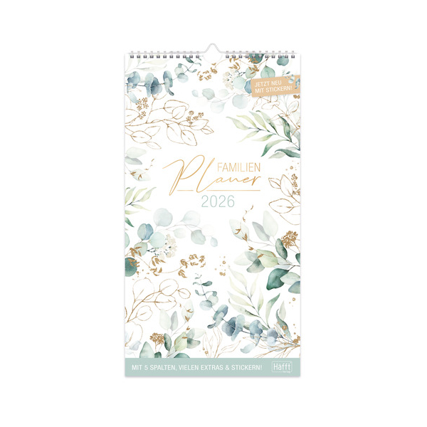 4029357099860 - Wandkalender Familienplaner 2026 4029357099860 Häfft