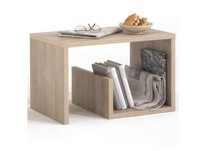 4029494114440 - - Couchtisch 2-in-1 59×36×38 cm Eichenbraun Braun