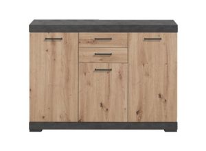 4029494122940 - M&s - Sideboard mit 3 Türen und 2 Schubladen L120cm - Bristol