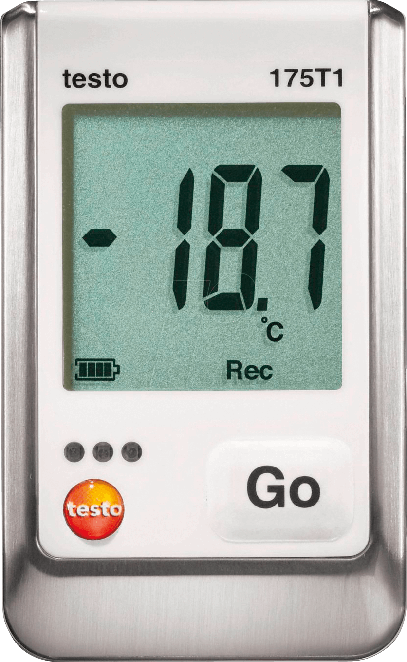 4029547011085 - testo 0572 1751-Z 175 T1 Temperatur-Datenlogger Messgröße Temperatur -35 bis +55 °C