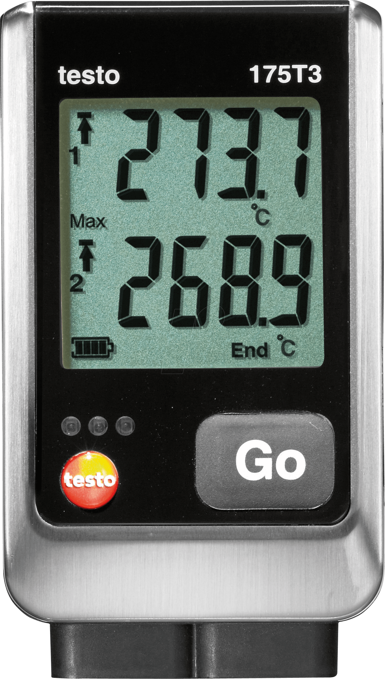 4029547011108 - testo 0572 1753-Z 175 T3 Temperatur-Datenlogger Messgröße Temperatur -50 bis +1000 °C