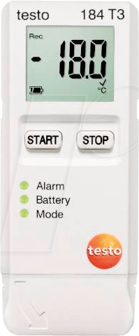 4029547012983 - 0572 1843 184 T3 Temperatur-Datenlogger Messgröße Temperatur -35 bis +70 °c - Testo