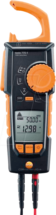 4029547013973 - 770-1 Stromzange Hand-Multimeter digital cat iii 1000 v cat iv 600 v Anzeige (Counts) 400 - Testo