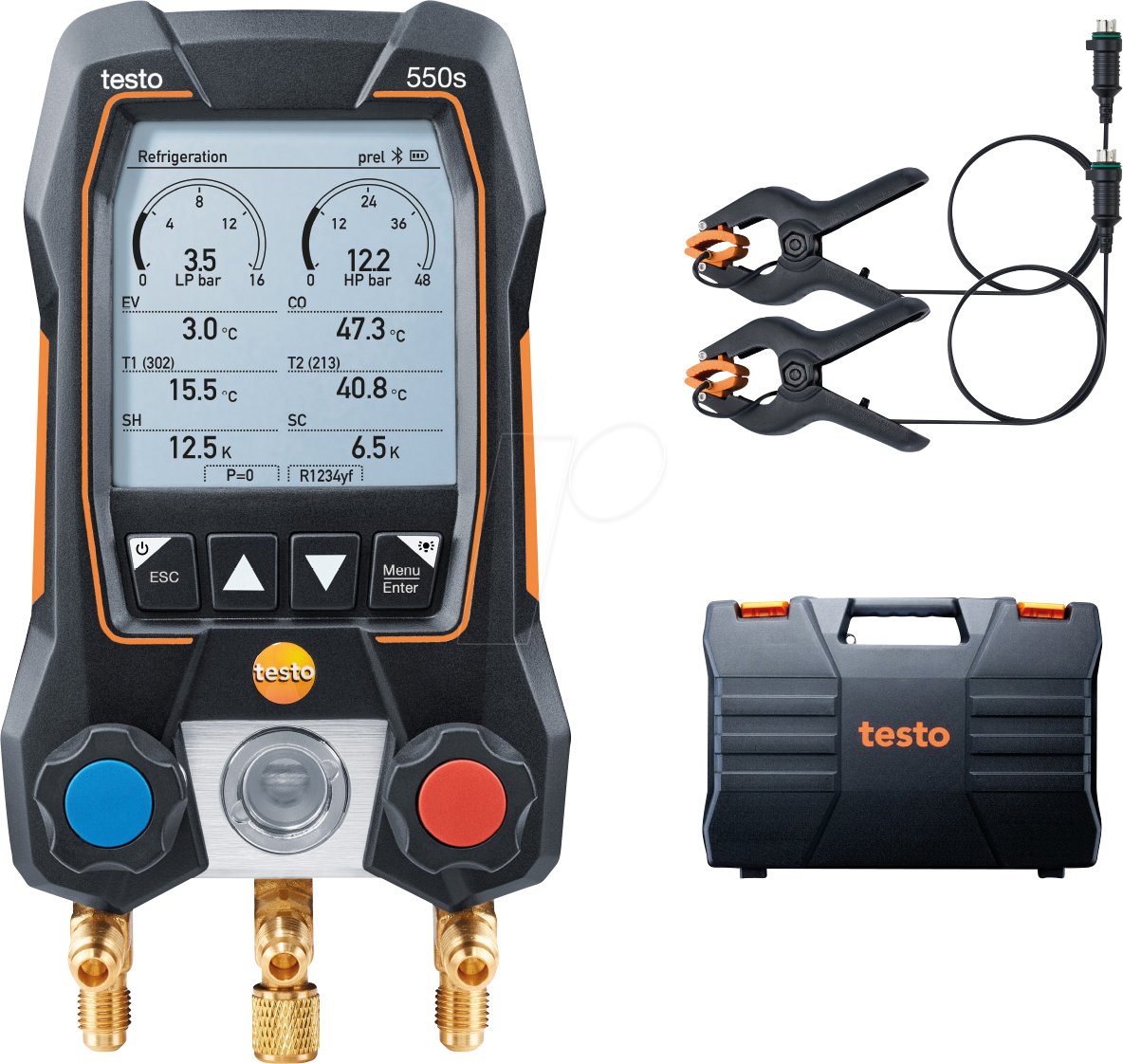4029547023477 - 0564 5501 - App-gesteuerte digitale Monteurhilfe testo 550s Basis-Set 4029547023477 - 0564 5501 - App-gesteuerte digitale Monteurhilfe testo 550s Basis-Set