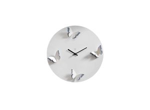 4029599087625 - Wanduhr VENICE (BHT 30x30x450 cm) BHT 30x30x450 cm weiß