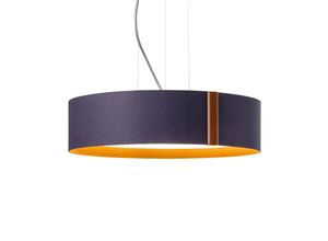 4029628823972 - LED-Hängeleuchte LARAfelt M Ø43cm indigo zimt