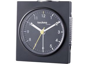 4029665081304 - Techno Line - Model q schwarz Quarz Wecker Schwarz (matt) Alarmzeiten 1