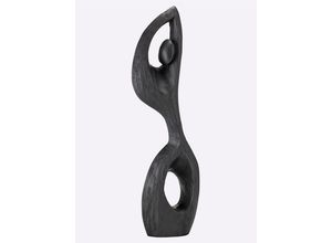 4029686369894 - Dekofigur HEINE HOME Dekofiguren Gr B H T 14 cm x 50 cm x 6 cm schwarz Deko-Objekte