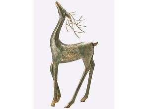 4029686370135 - Dekofigur HEINE HOME bunt (grün goldfarben) B255cm H545cm T85cm Dekofiguren