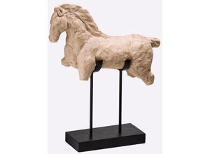 4029686370197 - Dekofigur HEINE HOME schwarz (creme schwarz) B355cm H40cm T125cm Dekofiguren