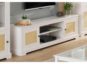 4029686548121 - Lowboard HOME AFFAIRE Linda Sideboards Gr B H T 175 cm x 50 cm x 40 cm weiß (weiß natur) Lowboards