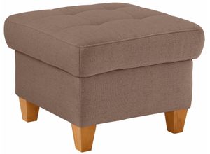 4029686623057 - Hocker HOME AFFAIRE Earl Gr B H T 58 cm x 46 cm x 58 cm Struktur fein beige (dunkelbeige) Home Affaire