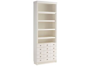 4029686660731 - Home affaire Bücherregal »Soeren« aus massiver Kiefer in 2 Höhen Tiefe 29 cm mit 5 Schubkästen