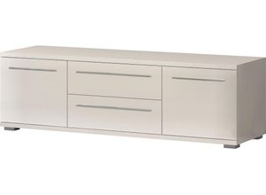 4029686736016 - TV-Board PLACES OF STYLE Piano Sideboards Gr B H T 150 cm x 462 cm x 452 cm Breite 150 cm 2 St beige (beige 71 hochglanz) UV lackiert mit Soft-Close-Funktion