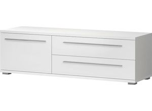 4029686850293 - TV-Board PLACES OF STYLE Piano Sideboards Gr B H T 135 cm x 462 cm x 452 cm Breite 135 cm 2 weiß (weiß 70 hochglanz) TV-Lowboards UV lackiert mit Soft-Close-Funktion