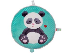 4029753160973 - Die Spiegelburg - Spieluhr BABY GLÜCK – PANDA in türkis grau