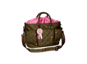 4029753166487 - 16648 - Die Spiegelburg - Pferdefreunde - Tasche mit Außenfächern oliv