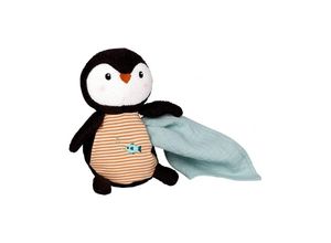 4029753178350 - Die Spiegelburg - Kuscheltier PINGUIN - LITTLE WONDER (18cm) mit Schnuffeltuch