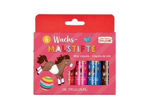 4029753187178 - Wachsmalstifte MEIN KLEINER PONYHOF 6er Pack