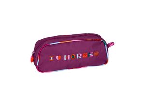 4029753189073 - Federtasche I LOVE HORSES (20x6)