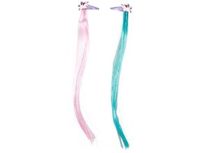 4029753189851 - Haarclips mit Glitzersträhnen EINHORN PARADIES - GLITTER