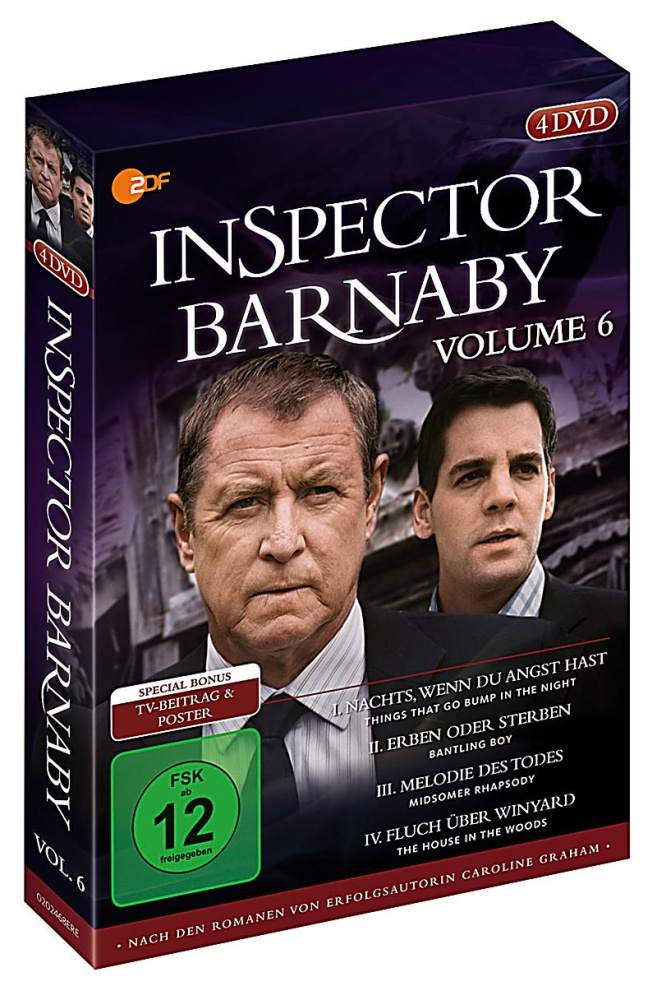 4029759024682 - John Nettles - GEBRAUCHT Inspector Barnaby Vol 06 [4 DVDs] - Preis vom 18112023 060543 h