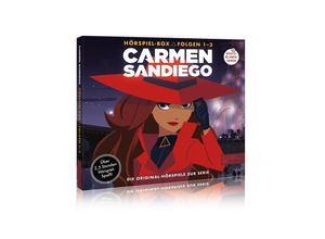 4029759194880 - Carmen Sandiego - Hörspiel-Box mit BlumentütchenFolge1-33 Audio-CD - Carmen Sandiego (Hörbuch)