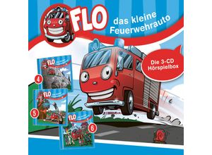 4029856641829 - CD-Box 2 Flo das kleine Feuerwehrauto (Folgen 4-6) Audio-CD - Christian Mörken (Hörbuch)