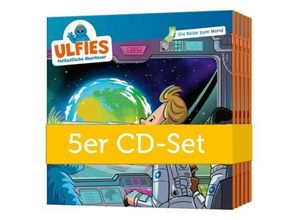 4029856643229 - Ulfies fantastische Abenteuer - Die Reise zum Mond (5er-Set)Audio-CD - Sebastian Rochlitzer (Hörbuch)