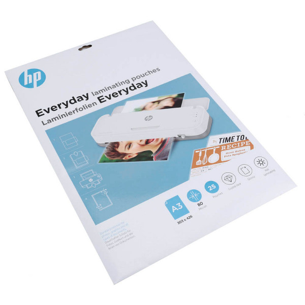 4030152091522 - Hp Laminierfolien Everyday A3 80 Micron 25x (9152) - Hewlett Packard