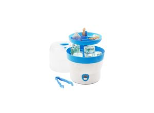 4030152401147 - H+H BS 29b Babyflaschen Sterilisator für 6 Flaschen Blau