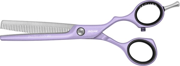 4030363009965 - JAGUAR White Line Pastell Plus Offset ES 40 Effilierschere - Lavender - 55 14 cm