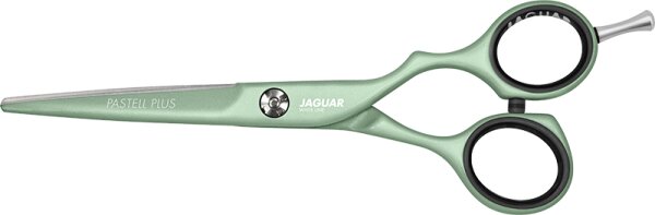 4030363011029 - JAGUAR White Line Pastell Plus Offset Matcha Green Friseurschere 55 14 cm