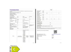 4030608250367 - KHKG173IXC Inox Kühlgefrierkombination 161L Kühlschrank LED