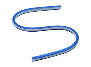 4030623126500 - Shinwa 74845 Kurven-Lineal mit Skala flexibel 40 cm
